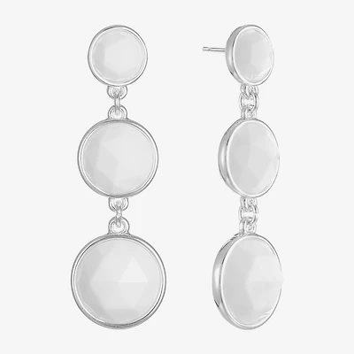 Liz Claiborne Womens Hypoallergenic Drop Earrings