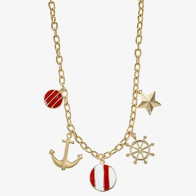 Liz Claiborne Womens 17 Inch Statement Necklace