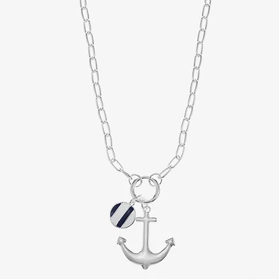 Liz Claiborne Womens 17 Inch Pendant Necklace