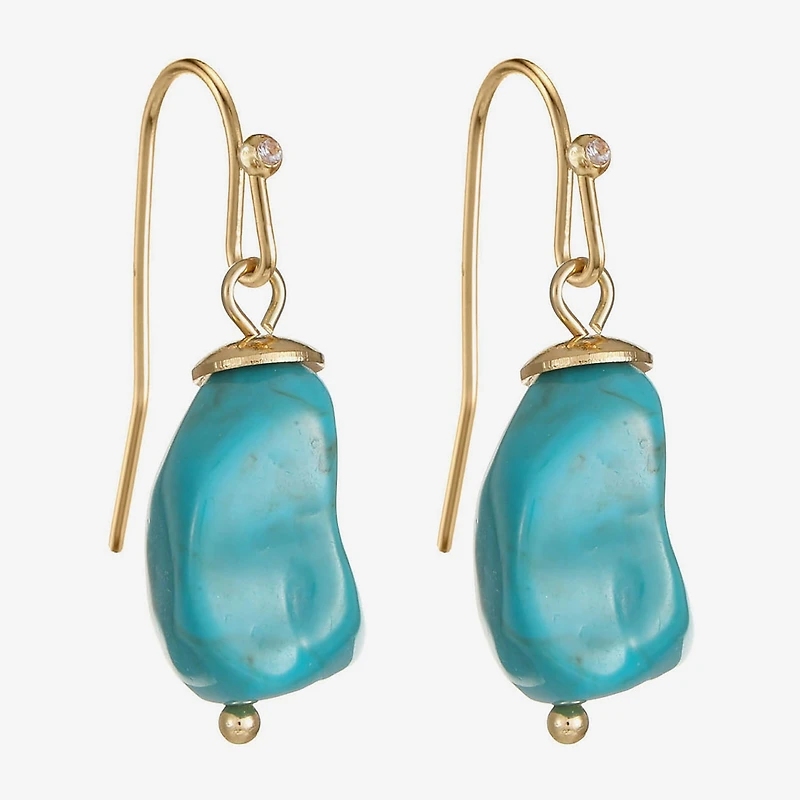Liz Claiborne Womens Drop Earrings