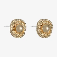 Monet Jewelry 16mm Knot Stud Earrings