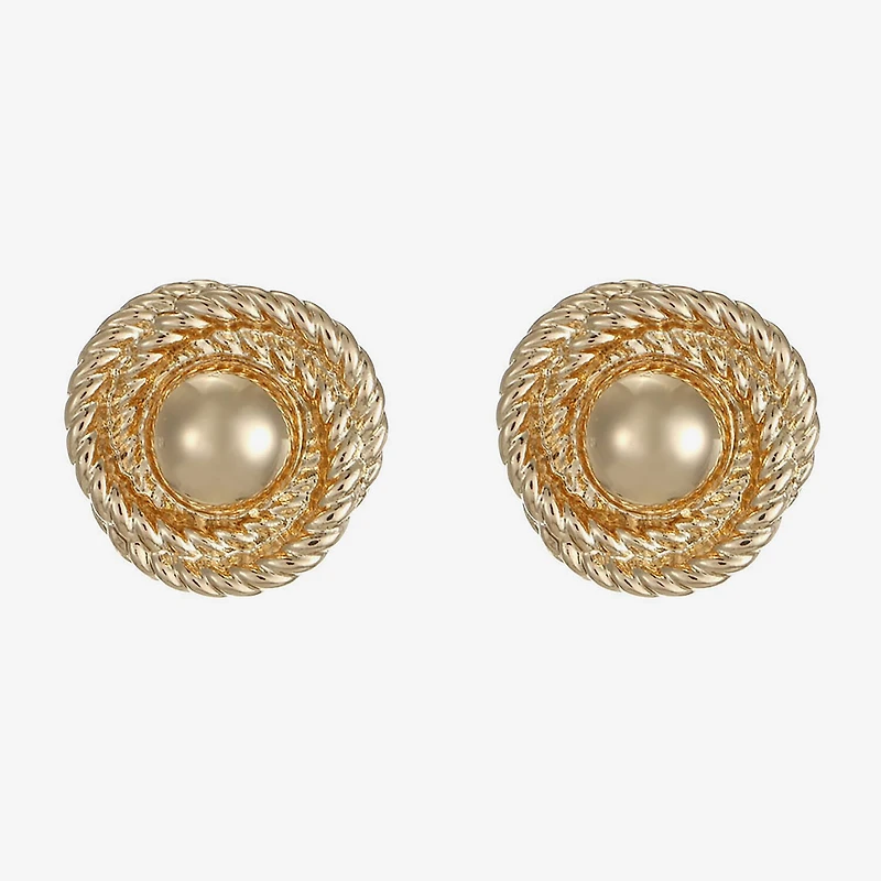 Monet Jewelry 16mm Knot Stud Earrings