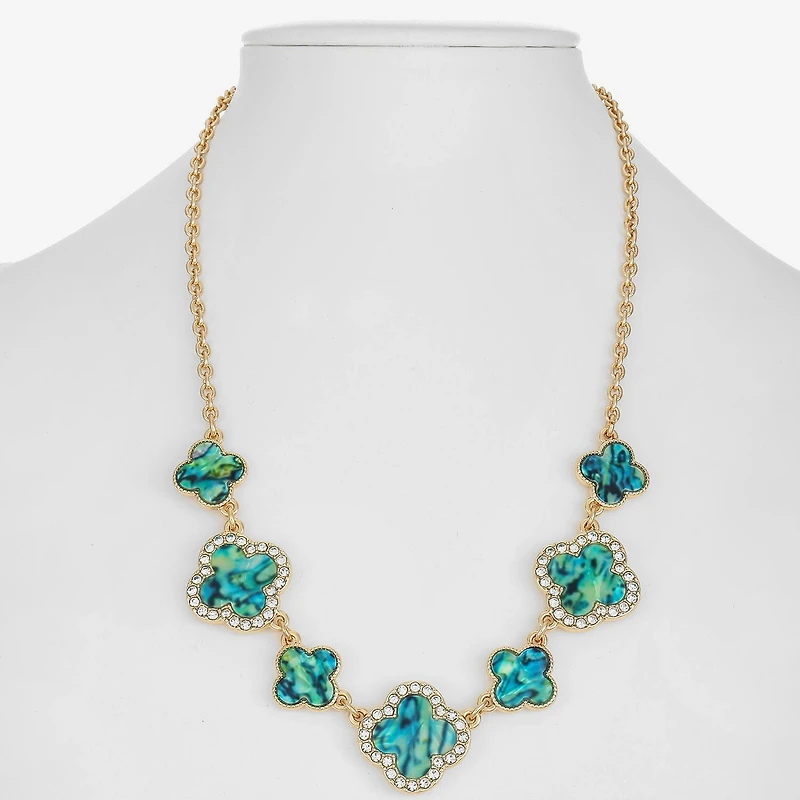 Monet Jewelry Womens 17 Inch Collar Necklace