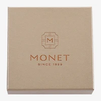 Monet Jewelry Gold Tone Heart Compact Mirror