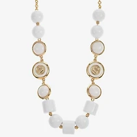 Liz Claiborne 50th Anniversary Womens 17 Inch Collar Necklace