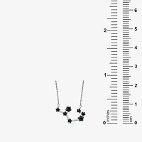 Midnight Black Limited Quantities! Womens 1/5 CT. Natural Black Diamond Sterling Silver 18 Inch Pendant Necklace