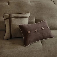 Madison Park Westbrook 7-Pc. Faux Suede Comforter Set