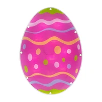 Northlight 14" Battery Operated Led Lighted Egg Window Easter Window Decor