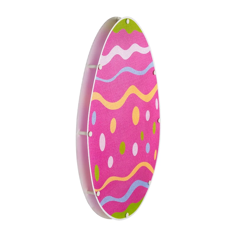 Northlight 14" Battery Operated Led Lighted Egg Window Easter Window Decor