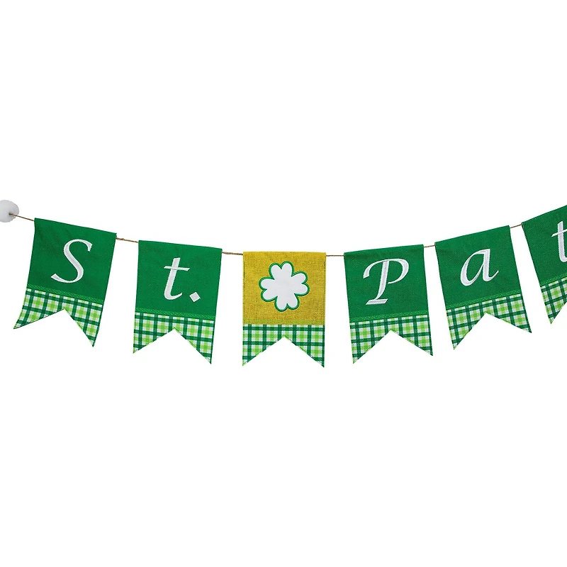 Northlight 8ft Plaid Sowtail Flag Banner