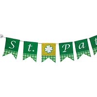 Northlight 8ft Plaid Sowtail Flag Banner