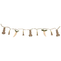 Northlight 4ft Carrots And Bunnies Plush Easter Indoor Outdoor Garland