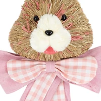 Northlight 21" Bunny With Bow Hanging Hanging Decor