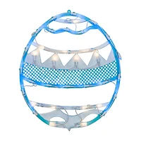Northlight 17" Led Lighted Egg Spring Window Easter Window Decor