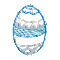 Northlight 17" Led Lighted Egg Spring Window Easter Window Decor
