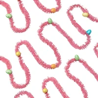 Northlight 25ft Tinsel  With Eggs Easter Indoor Outdoor Garland
