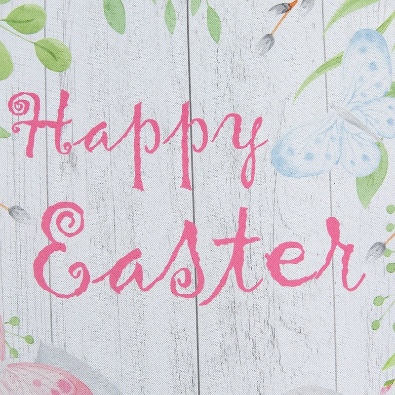 Northlight 13" Happy Bunny Ears Garden Flag