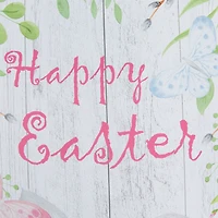 Northlight 13" Happy Bunny Ears Garden Flag