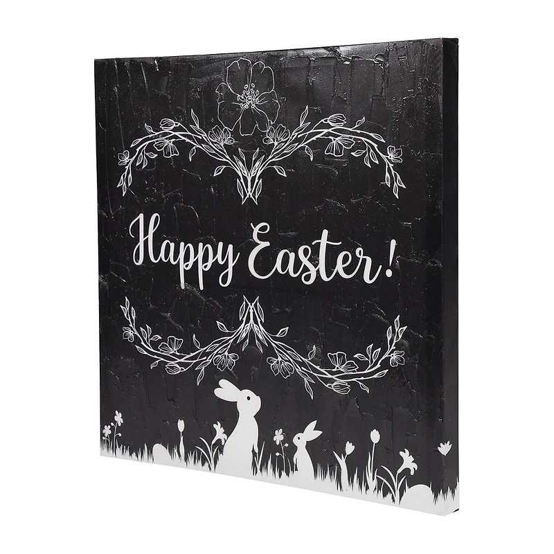 Northlight 18" Happy Bunnies Canvas Art