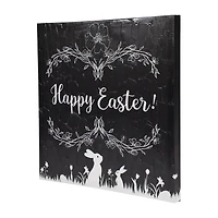 Northlight 18" Happy Bunnies Canvas Art