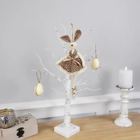 Northlight 13" Plush Ballerina Bunny Hanging Hanging Decor