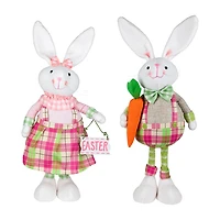 Northlight 19" Bunny Rabbit With Spring Easter Figurine