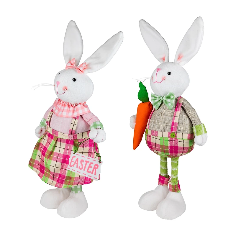Northlight 19" Bunny Rabbit With Spring Easter Figurine