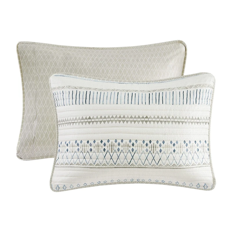Madison Park Joshua 3-pc. Reversible Quilt Set
