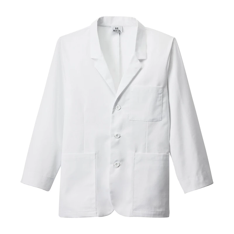 Meta Labwear 739 30" Consultation Mens Big and Tall Long Sleeve Lab Coat