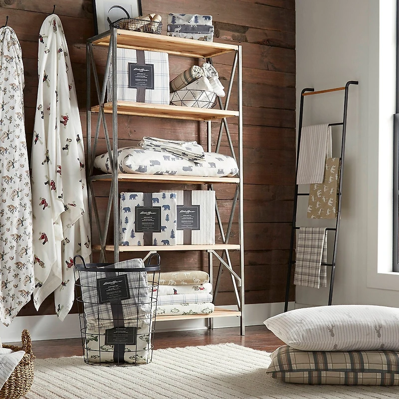 Eddie Bauer Cotton Flannel Sheet Set