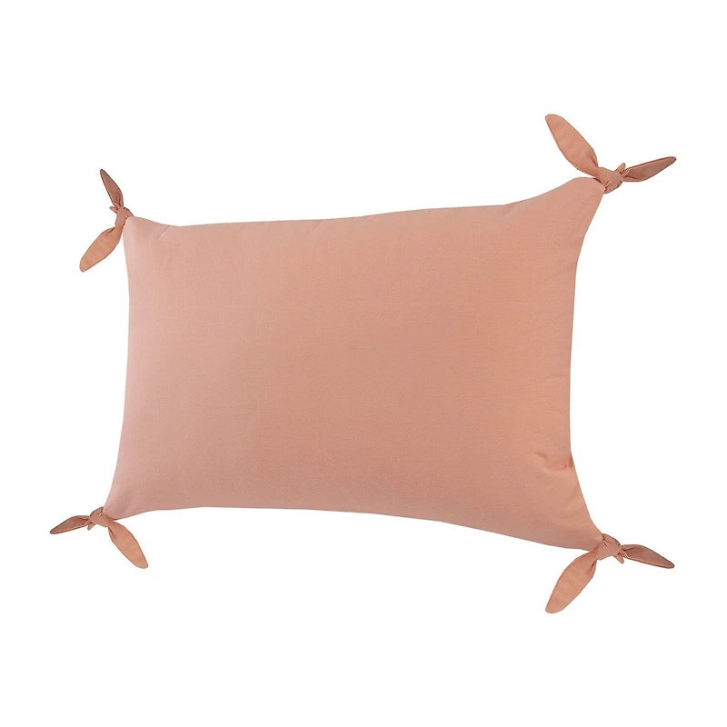 LR Home Aliseh Solid Rectangular Throw Pillow