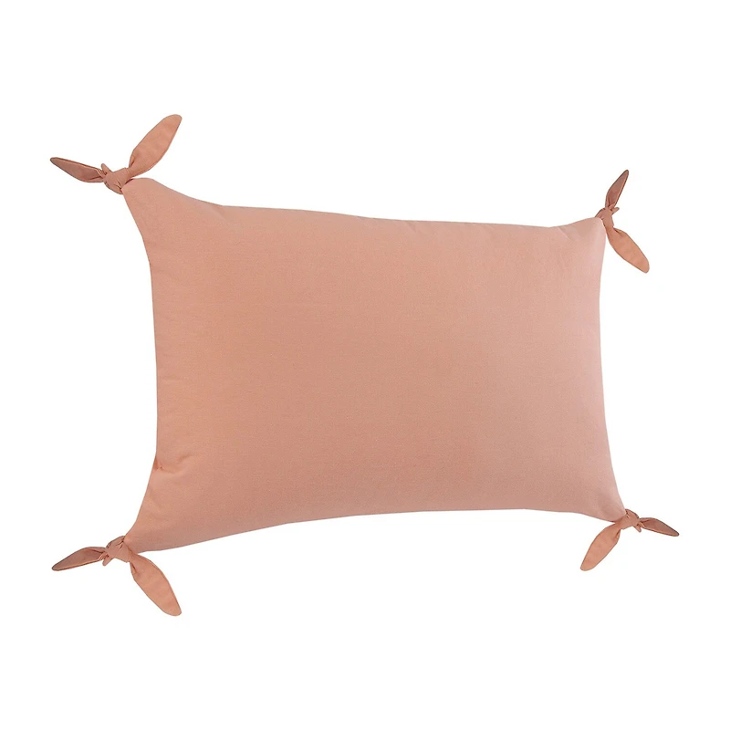LR Home Aliseh Solid Rectangular Throw Pillow