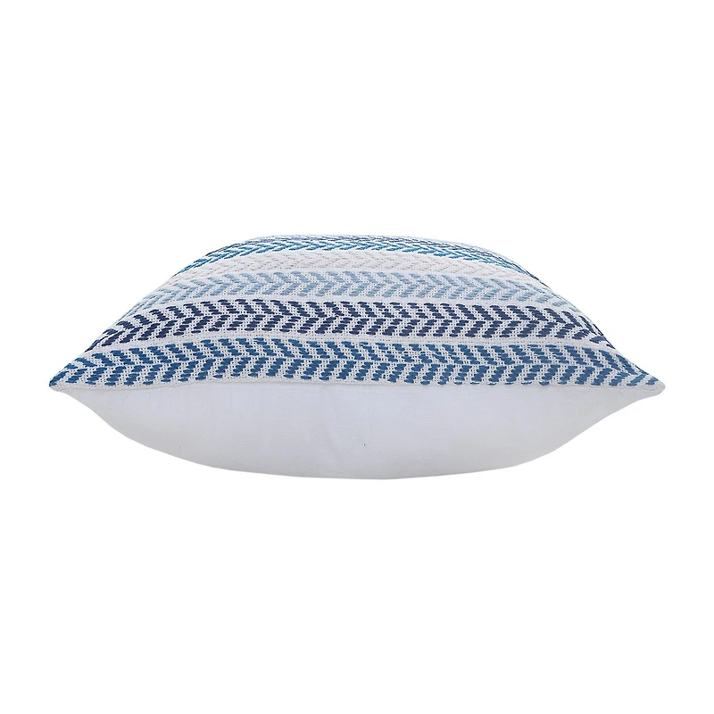 Lr Home Ash Sen Stripe Square Throw Pillow