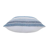 Lr Home Ash Sen Stripe Square Throw Pillow