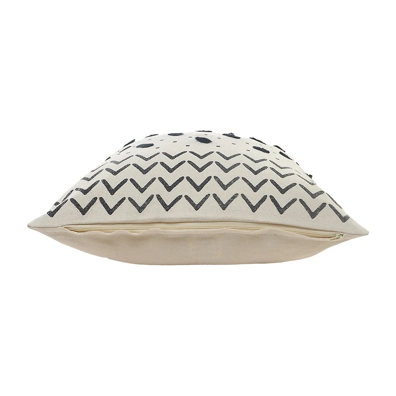 LR Home Beaux Tribal Square Throw Pillow