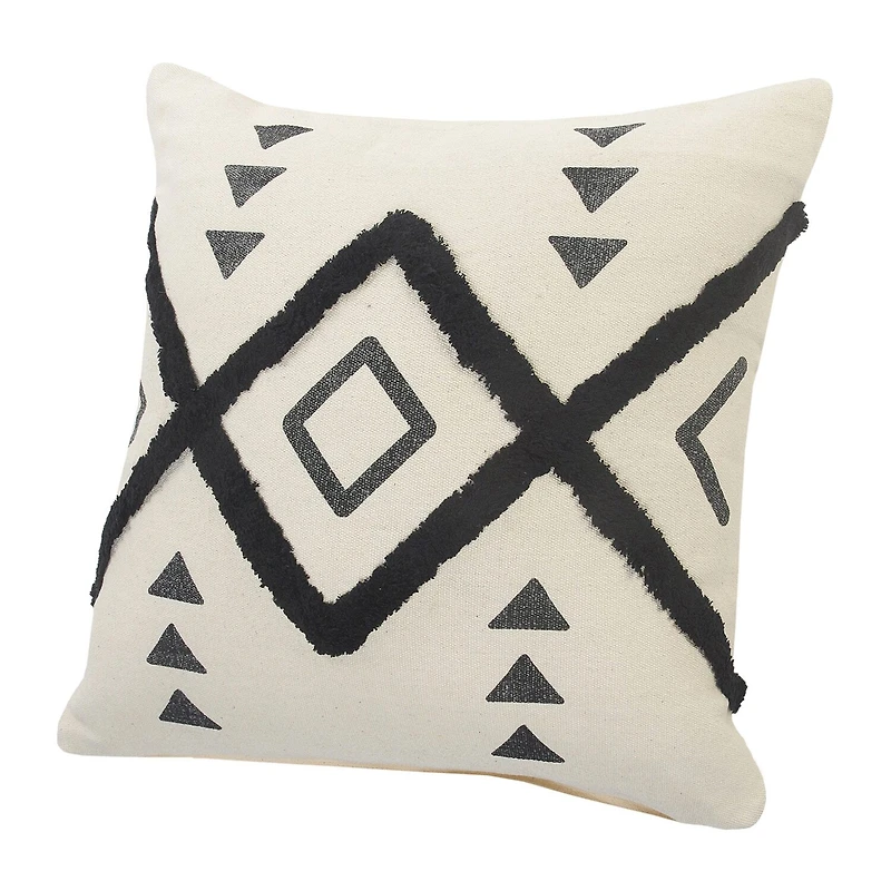 LR Home Beal Diamond Square Throw Pillow