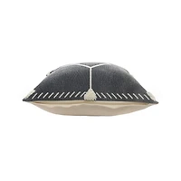 LR Home Bel Fi Diamond Square Throw Pillow