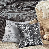 LR Home Calis Abstract Square Throw Pillow