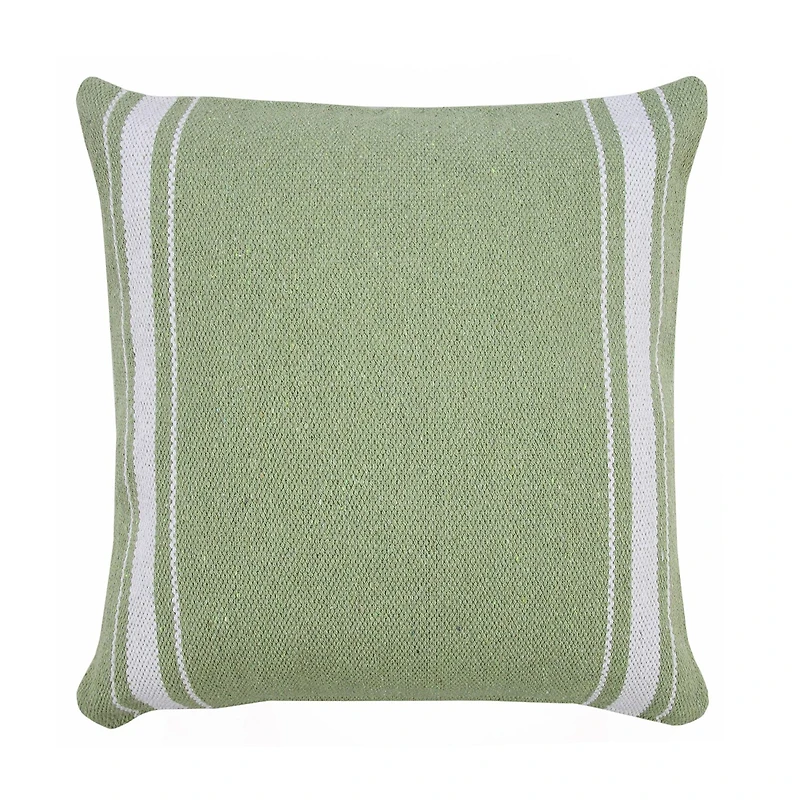LR Home Fin Geometric Square Throw Pillow