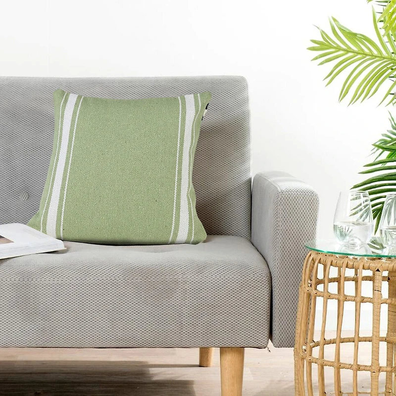 LR Home Fin Geometric Square Throw Pillow