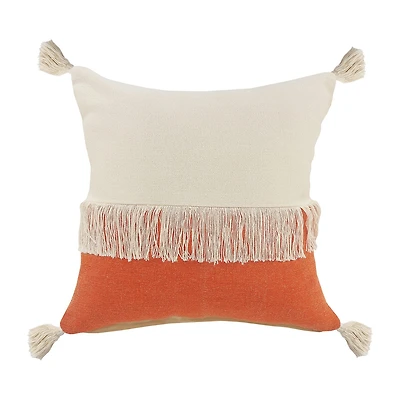 LR Home Danny Textured Square Throw Pillow