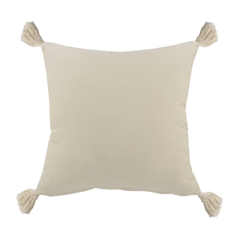 LR Home Danny Textured Square Throw Pillow