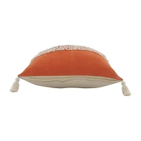 LR Home Danny Textured Square Throw Pillow