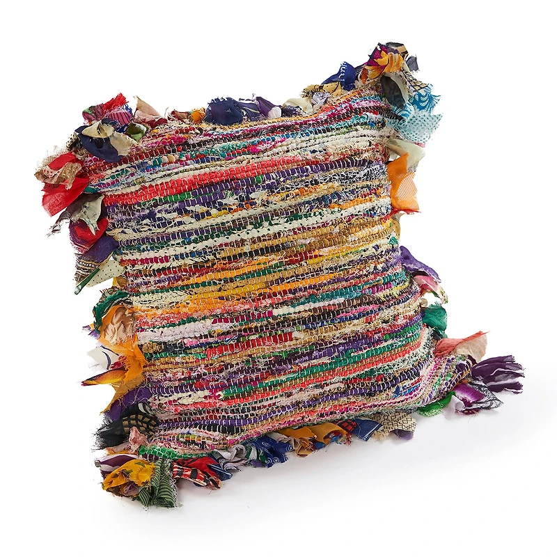 LR Home Elton Bohemian Square Throw Pillow