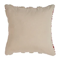 LR Home Eltoge Stripe Square Throw Pillow