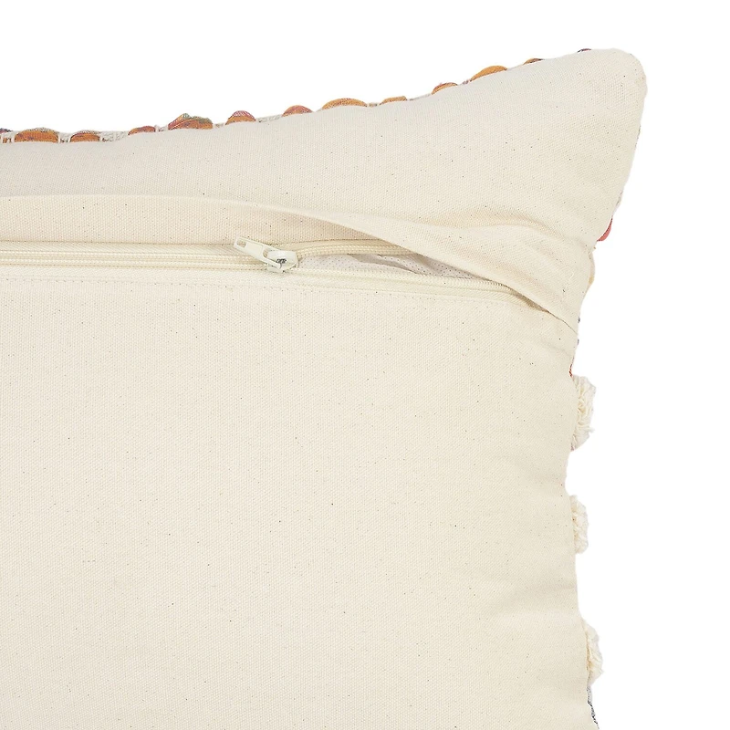 LR Home Eltoge Stripe Square Throw Pillow