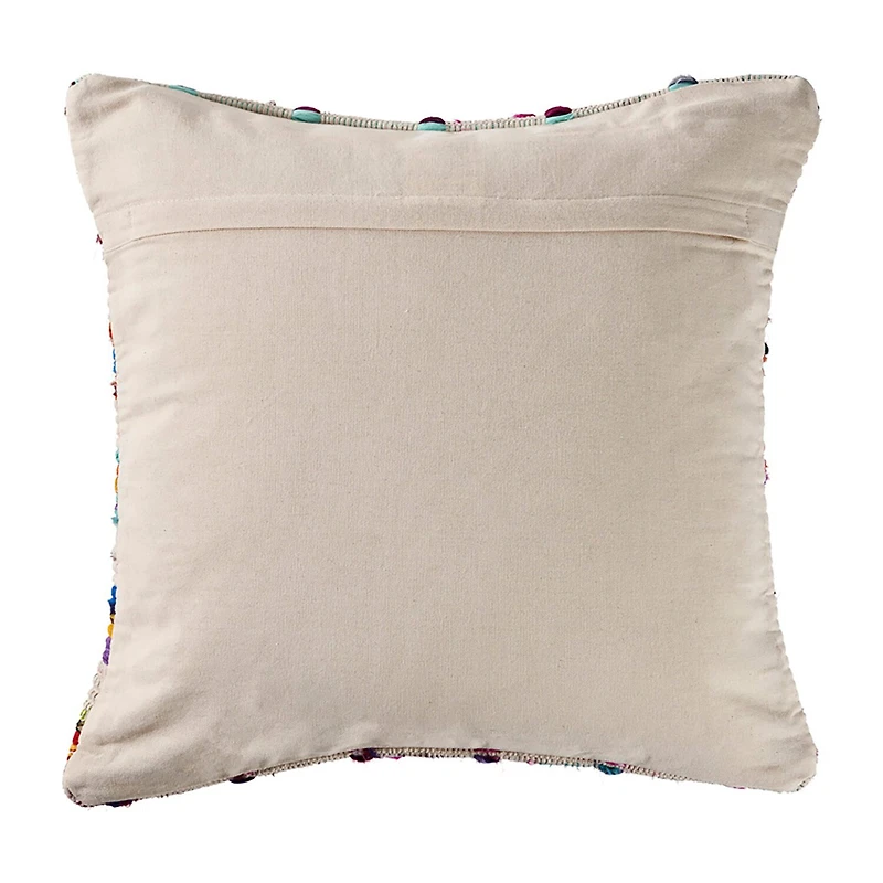 LR Home Emli Geometric Square Throw Pillow