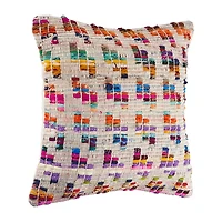 LR Home Emli Geometric Square Throw Pillow