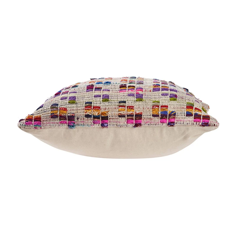 LR Home Emli Geometric Square Throw Pillow