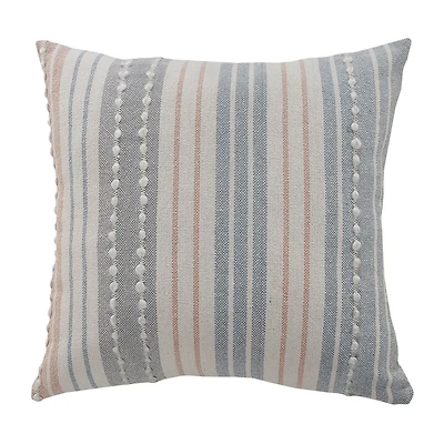 LR Home Jane Stripe Square Throw Pillow